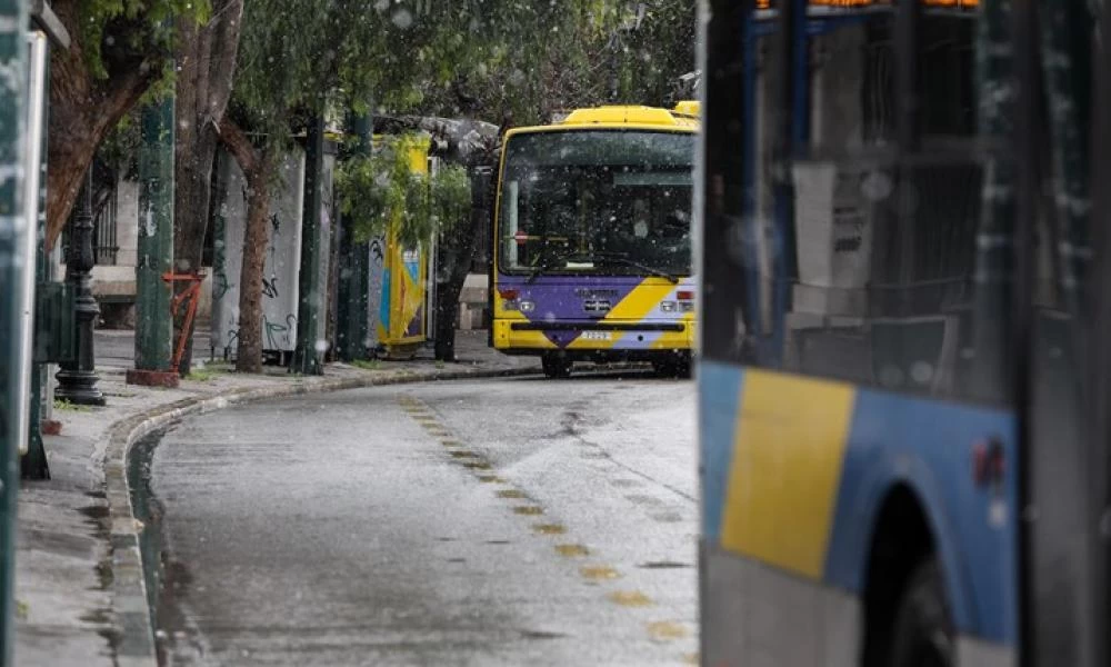 Κακοκαιρία Μήδεια: Όλες οι αλλαγές στα δρομολόγια των λεωφορείων